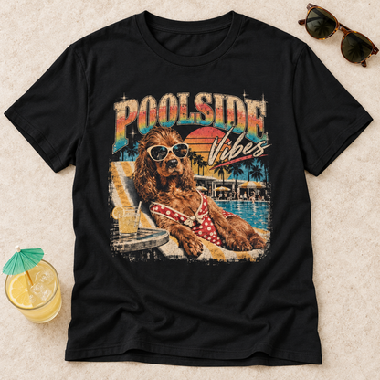 T-Shirt Cocker "Poolside Vibes"